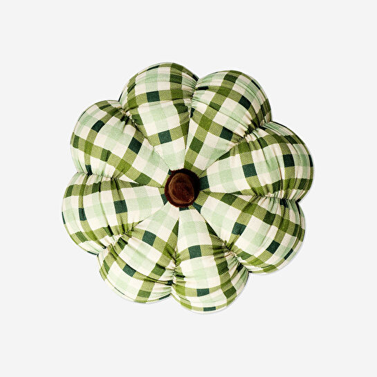 Flying Tiger Copenhagen Balkabağı Şeklinde Kareli Yastık