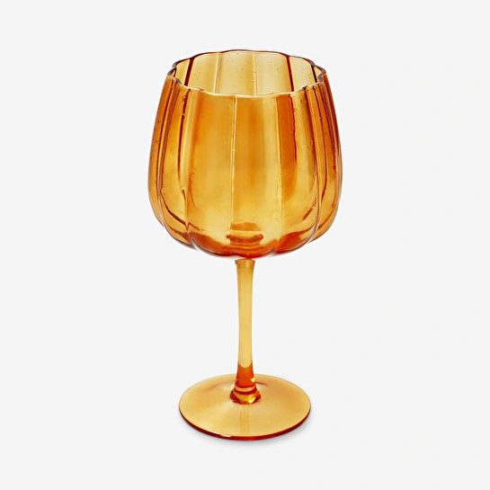 Flying Tiger Copenhagen Balkabağı Şeklinde Cam Kadeh 533 ml