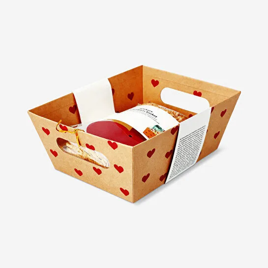 Flying Tiger Copenhagen Kalp Desenli 5'li Tebrik Kartı