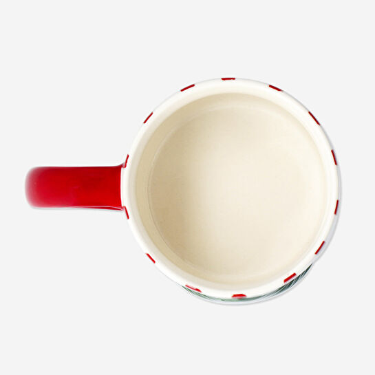 Flying Tiger Copenhagen Çam Ağacı Desenli Seramik Kupa 400 ml