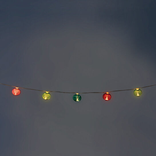 Flying Tiger Copenhagen Yuvarlak Renkli Işık Zinciri