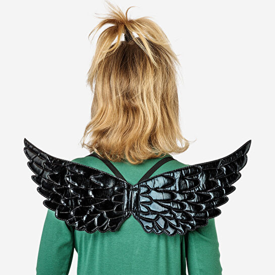 Flying Tiger Copenhagen Çocuklar İçin Siyah Melek Kanadı