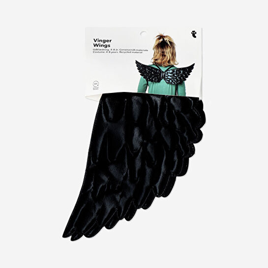 Flying Tiger Copenhagen Çocuklar İçin Siyah Melek Kanadı