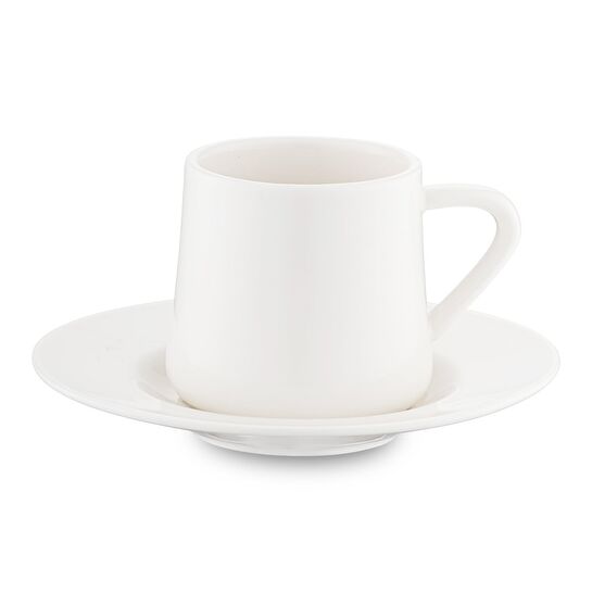 Jumbo Valetta Beyaz 12 Parça 6 Kişilik Fincan Takımı