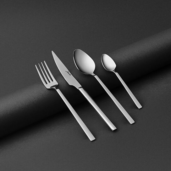 Jumbo 1800 24 Parça 6 Kişilik Tatlı Çatal Kaşık Bıçak Takımı