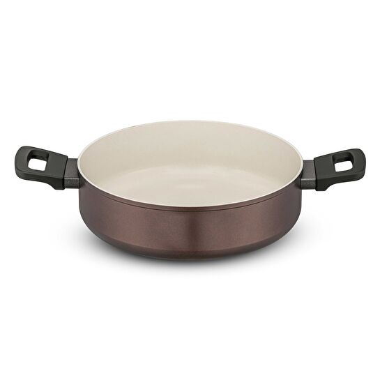 Jumbo Toledo Swiss Crystal Brown İndüksiyon Tabanlı Tencere Seti 7 Parça