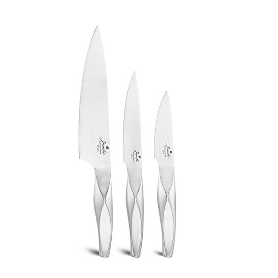 Jumbo Vera Alman Çeliği 3 Parça Bıçak Seti