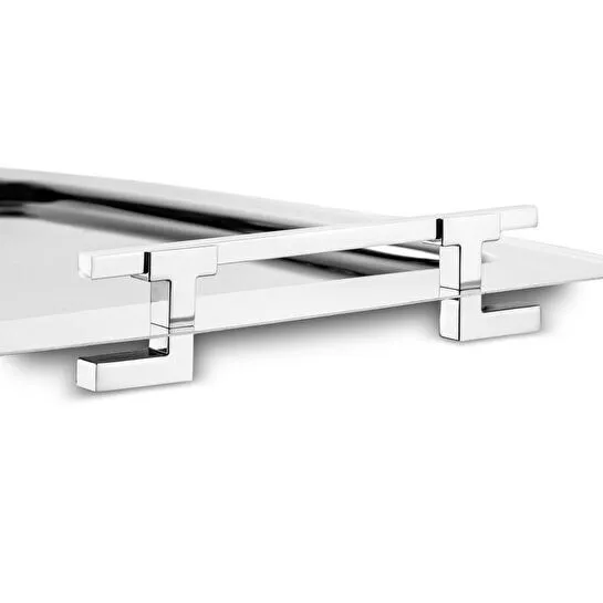 Jumbo New 9100 28 Parça Kare Çay Seti Çelik