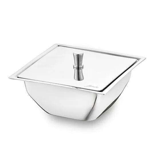 Jumbo New 9100 28 Parça Kare Çay Seti Çelik