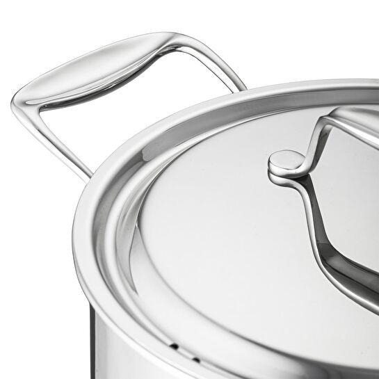 Jumbo Storey 3PLY 8 Parça İndüksiyon Tabanlı Çelik Tencere Seti