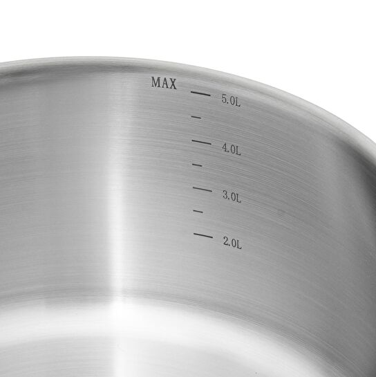 Jumbo Storey 3PLY 8 Parça İndüksiyon Tabanlı Çelik Tencere Seti