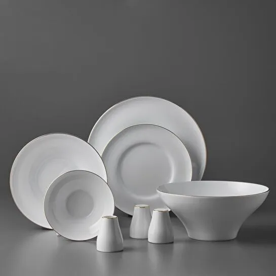 Jumbo Laurel Gold 55 Parça 12 Kişilik Yemek Takımı