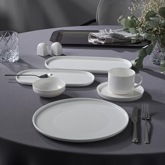 Jumbo Verdance 26 Parça 6 Kişilik Kahvaltı Takımı Beyaz