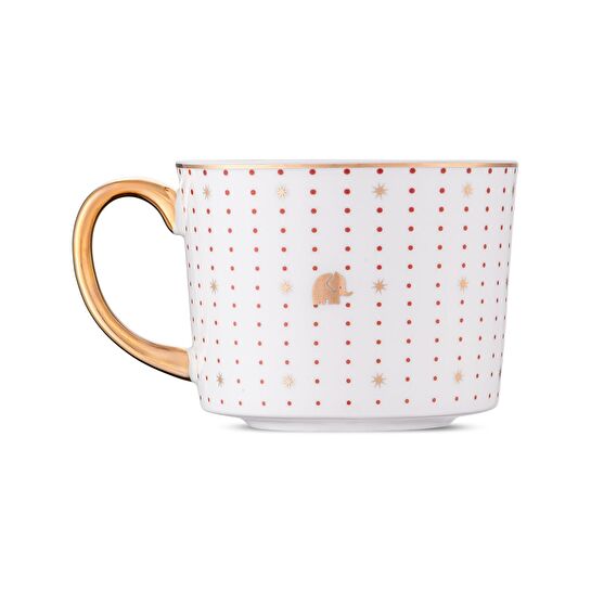 Jumbo Navy Kırmızı 2'li Çay Fincan Takımı 220 ml