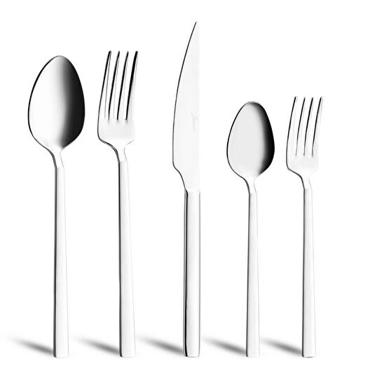 Jumbo 1800 60 Parça 12 Kişilik Çatal Kaşık Bıçak Takımı