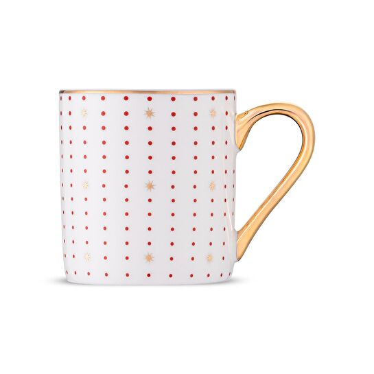 Jumbo Navy Kırmızı 2'li Kahve Fincan Takımı