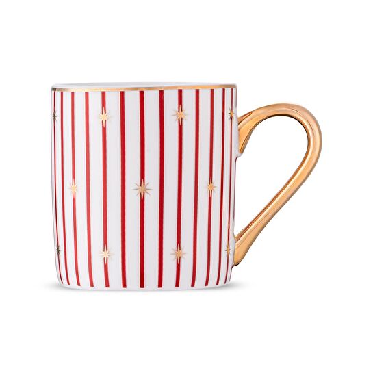 Jumbo Navy Kırmızı 2'li Kahve Fincan Takımı