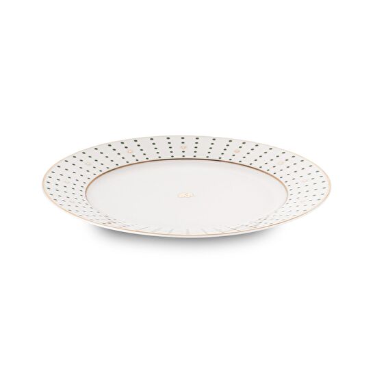 Jumbo Navy Yeşil 6'lı Pasta Tabağı