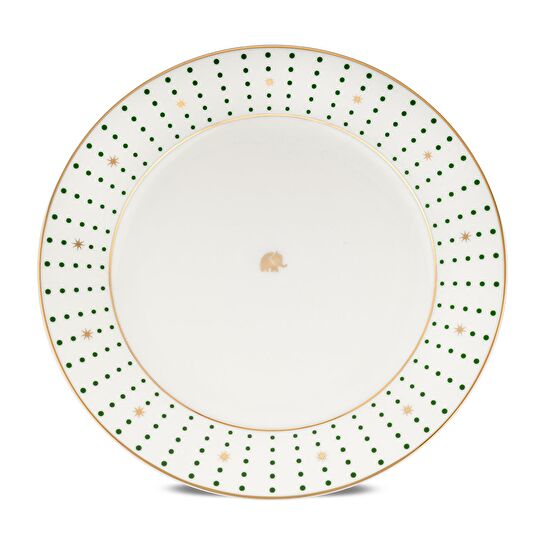 Jumbo Navy Yeşil 6'lı Pasta Tabağı