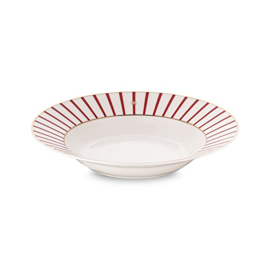 Jumbo Navy 24 Parça 6 Kişilik Yemek Takımı Kırmızı