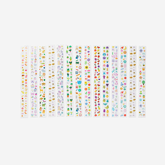 Flying Tiger Copenhagen Hayvan Desenli Sticker Rulosu