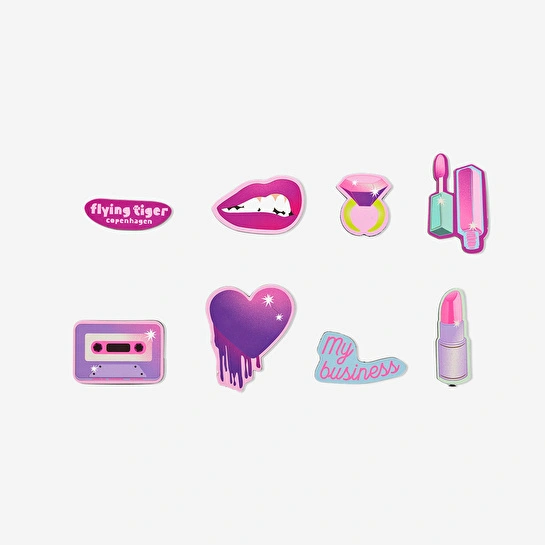 Flying Tiger Copenhagen Gümüş Metal Kilitli Dolap