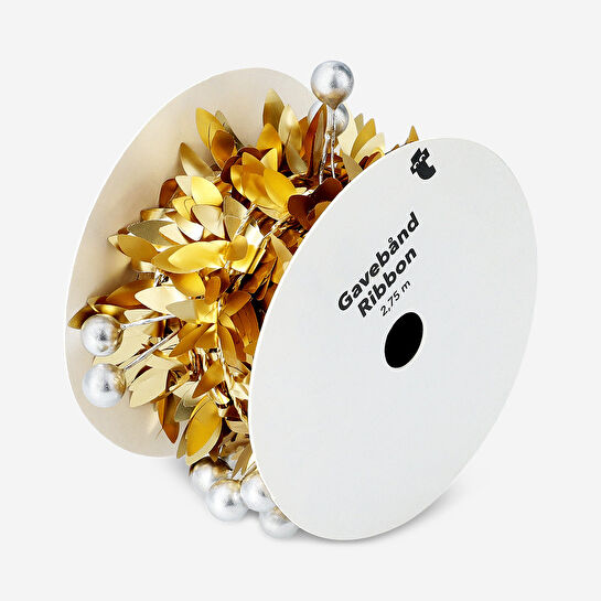 Flying Tiger Copenhagen Yılbaşı Bitkisi Şeklinde Altın Şerit Süs