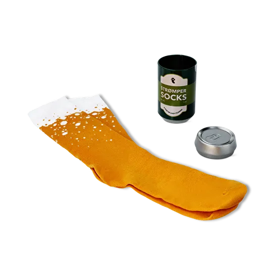 Flying Tiger Copenhagen İçecek Kutusunda Turuncu Çorap 41/43