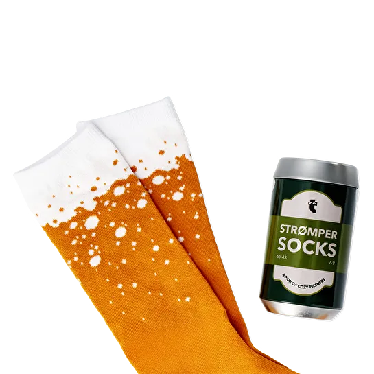 Flying Tiger Copenhagen İçecek Kutusunda Turuncu Çorap 41/43
