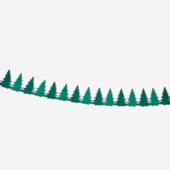 Flying Tiger Copenhagen Yılbaşı Ağacı Şeklinde Kağıt Duvar Süsü