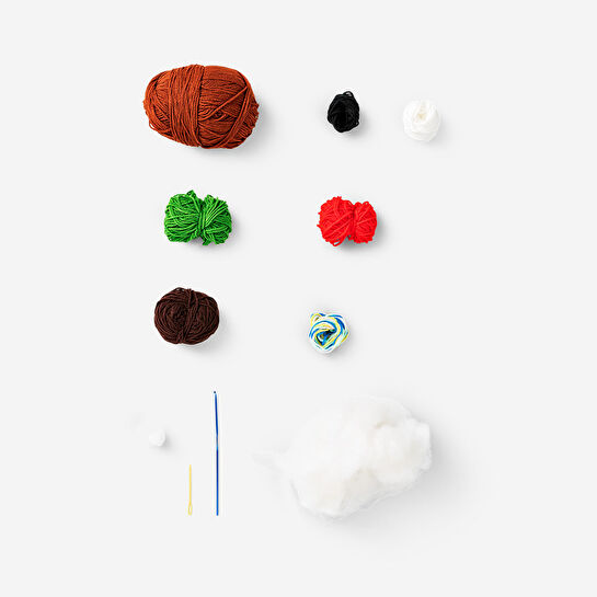 Flying Tiger Copenhagen Kendin Yap Sosis Köpek Amigurumi Seti