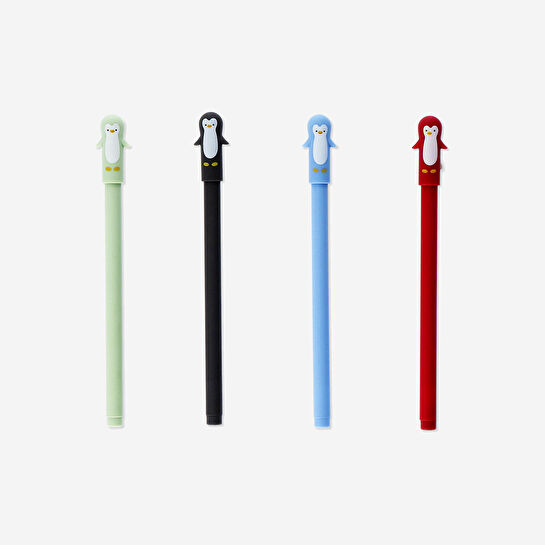 Flying Tiger Copenhagen Penguen Detaylı Jel Tükenmez Kalem