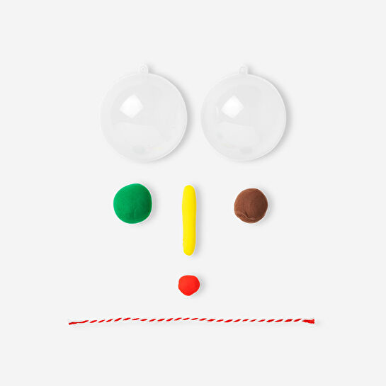 Flying Tiger Copenhagen Kendin Yap Işıklı Kil Yılbaşı Süsü