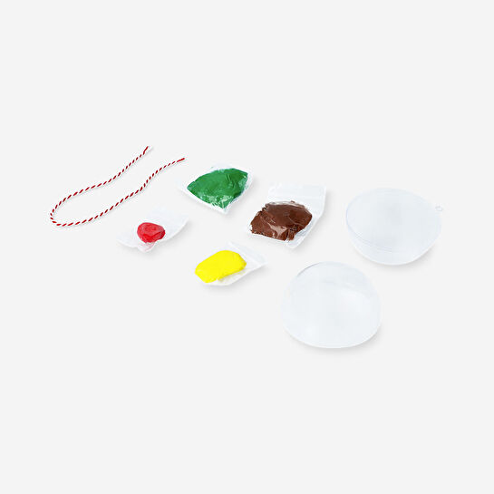 Flying Tiger Copenhagen Kendin Yap Işıklı Kil Yılbaşı Süsü