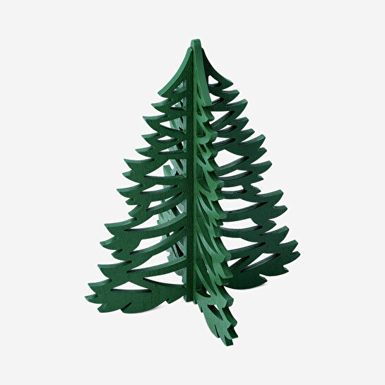 Flying Tiger Copenhagen 2'li Küçük Dekoratif Yılbaşı Ağacı