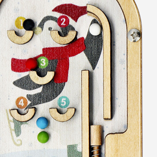 Flying Tiger Copenhagen Ahşap Pinball Oyunu