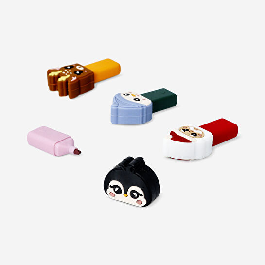 Flying Tiger Copenhagen Yılbaşı Temalı Fosforlu Kalem Seti