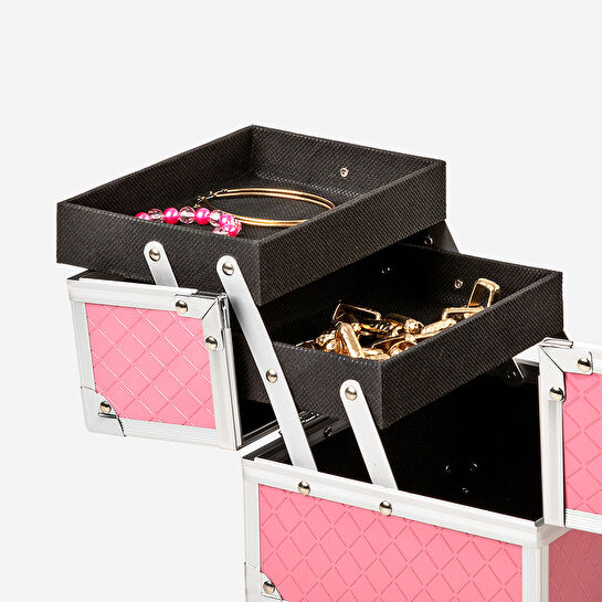 Flying Tiger Copenhagen Pembe Makyaj Malzemesi Çantası