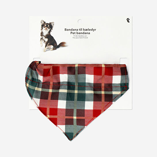 Flying Tiger Copenhagen Ekose Desenli Köpek Boyunluğu