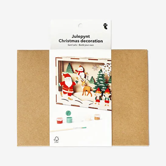 Flying Tiger Copenhagen Kendin Yap Yılbaşı Manzarası Seti