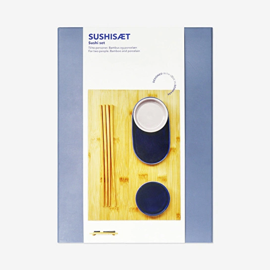 Flying Tiger Copenhagen Kase ve Bambu Tepsili Suşi Seti