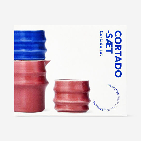 Flying Tiger Copenhagen Çok Renkli Seramik Cortado Bardağı Seti