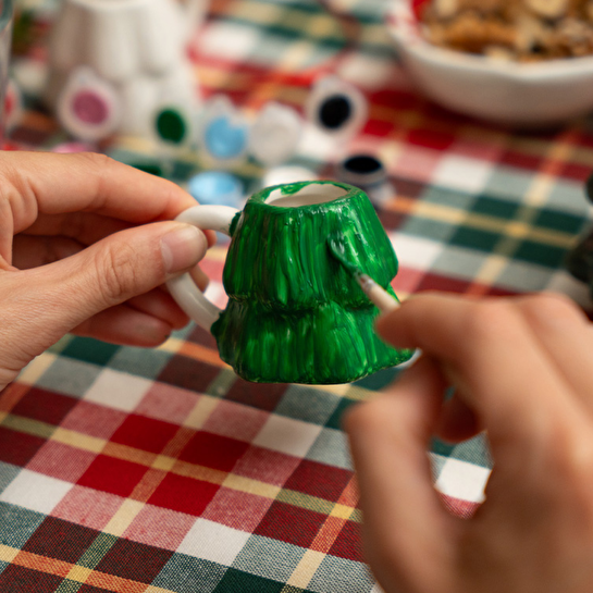 Flying Tiger Copenhagen Kendin Yap Kupa Şekilli Yılbaşı Ağacı Süsü