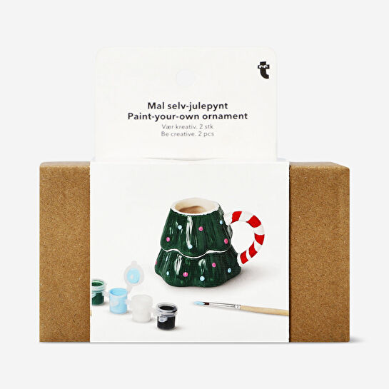 Flying Tiger Copenhagen Kendin Yap Kupa Şekilli Yılbaşı Ağacı Süsü