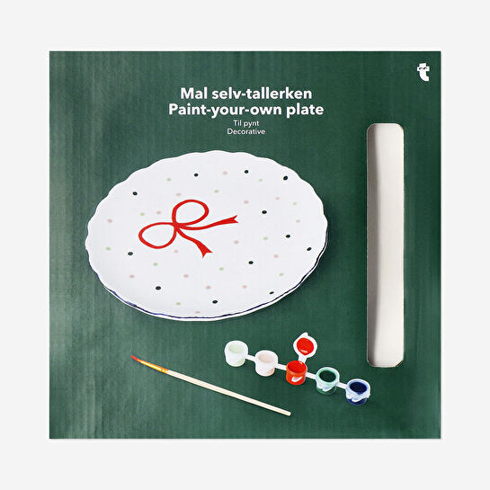 Flying Tiger Copenhagen Kendin Yap Seramik Tabak