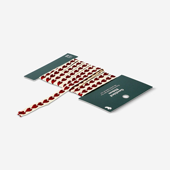 Flying Tiger Copenhagen Kalp Detaylı Kurdele