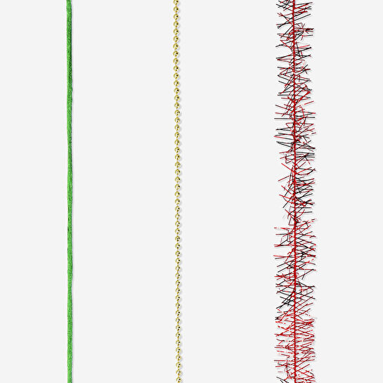 Flying Tiger Copenhagen 3'lü Farklı Dokuda Kurdele