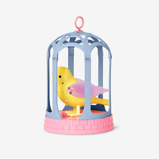 Flying Tiger Copenhagen Kafeste Öten Işıklı Oyuncak Kuş