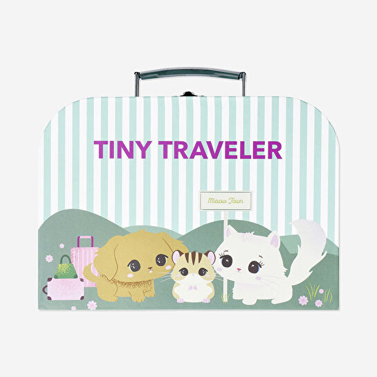 Flying Tiger Copenhagen Mavi Kağıt Saklama Çantası 26 cm