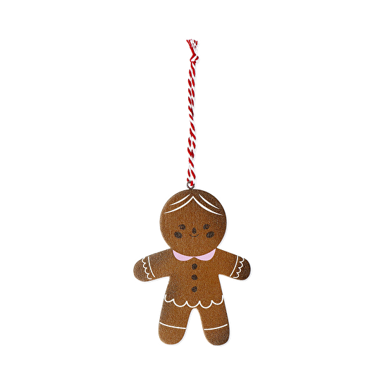 Flying Tiger Copenhagen Ahşap Kurabiye Adam Yılbaşı Ağacı Süsü